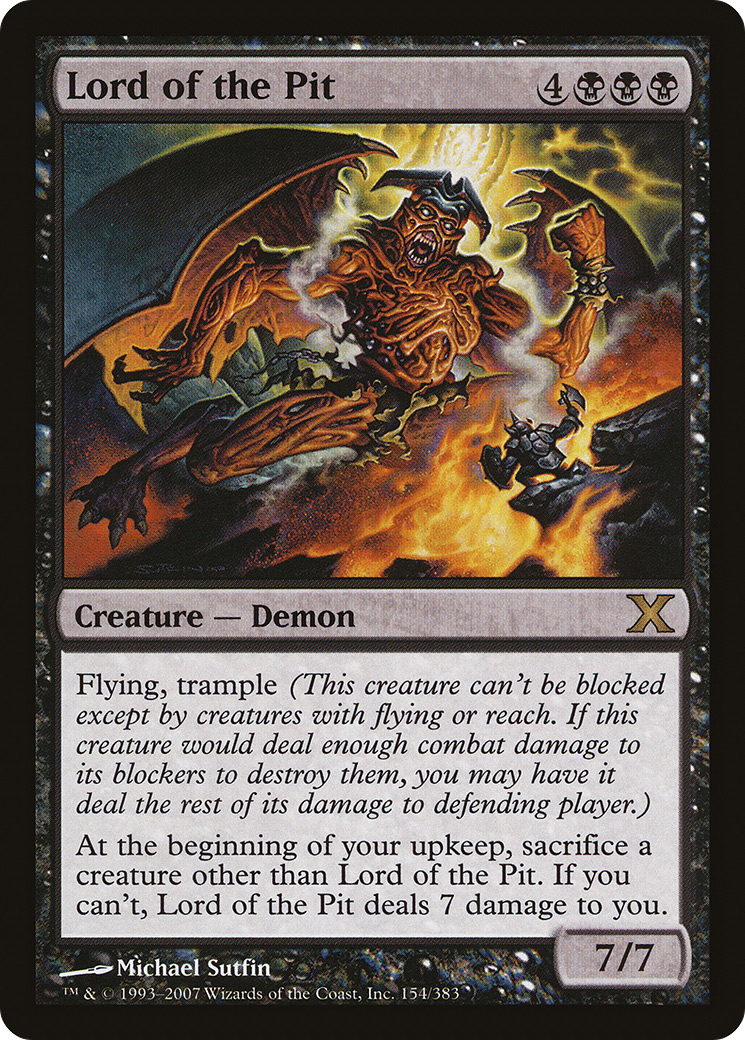Lord of the Pit  [Tenth Edition]