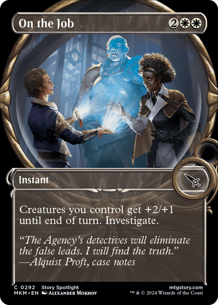 On the Job (Showcase) [Murders at Karlov Manor] Foil