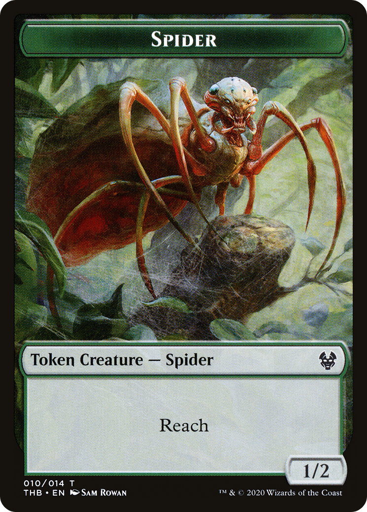 Spider  [Theros Beyond Death Tokens] Foil