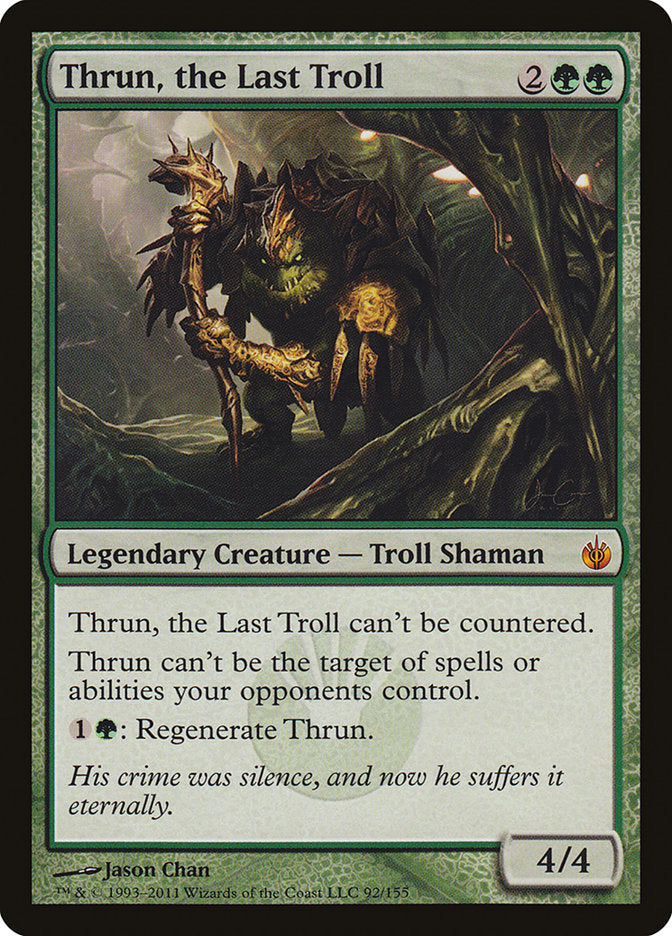Thrun, the Last Troll [Mirrodin Besieged] Foil