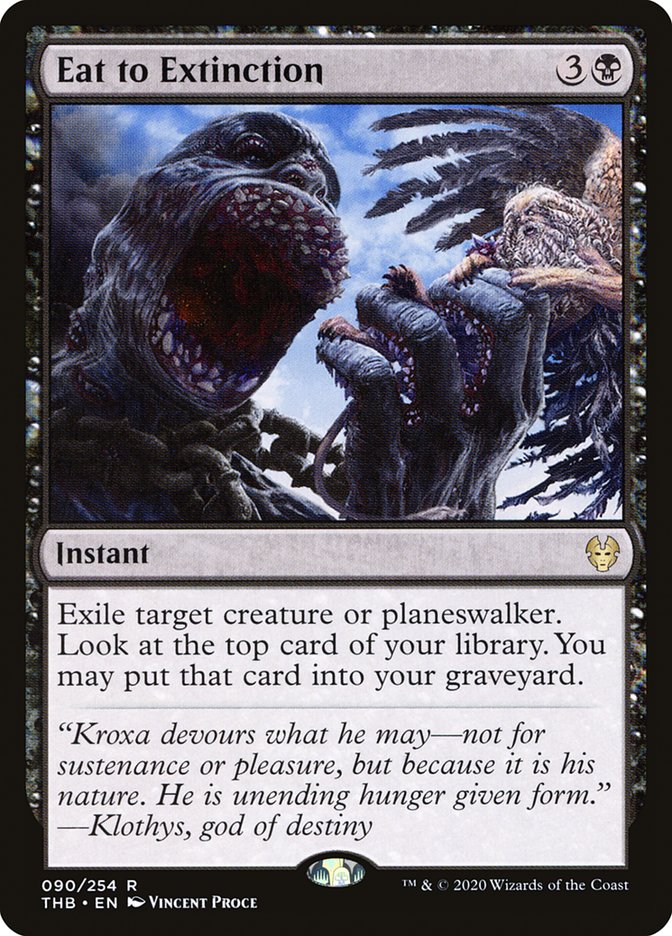 Eat to Extinction [Theros Beyond Death] Foil