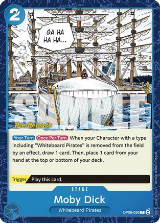 Moby Dick (OP08-056) - [Two Legends Pre-Release Cards]