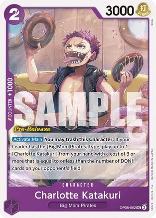Charlotte Katakuri (062) (OP08-062) - [Two Legends Pre-Release Cards]