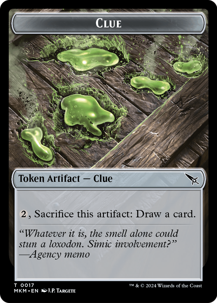 Clue  [Murders at Karlov Manor Tokens]