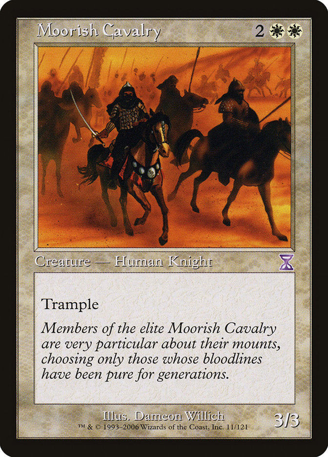 Moorish Cavalry [Time Spiral Timeshifted] Foil