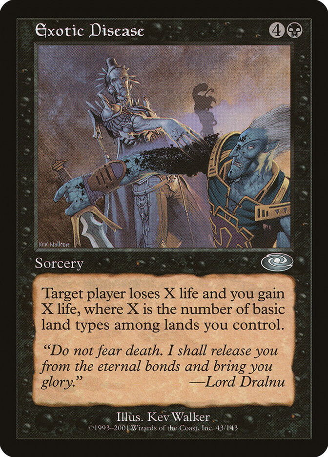 Exotic Disease [Planeshift] Foil