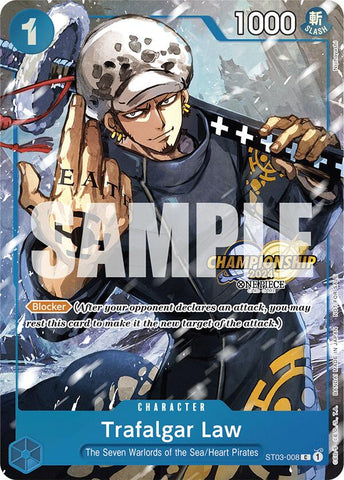 Trafalgar Law (ST03-008) (CS 2024 Event Pack) [One Piece Promotion Cards]