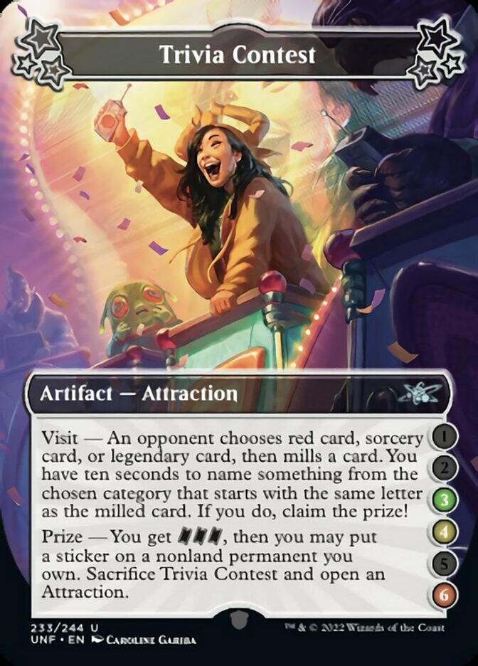 Trivia Contest (3-4-6) [Unfinity] Foil
