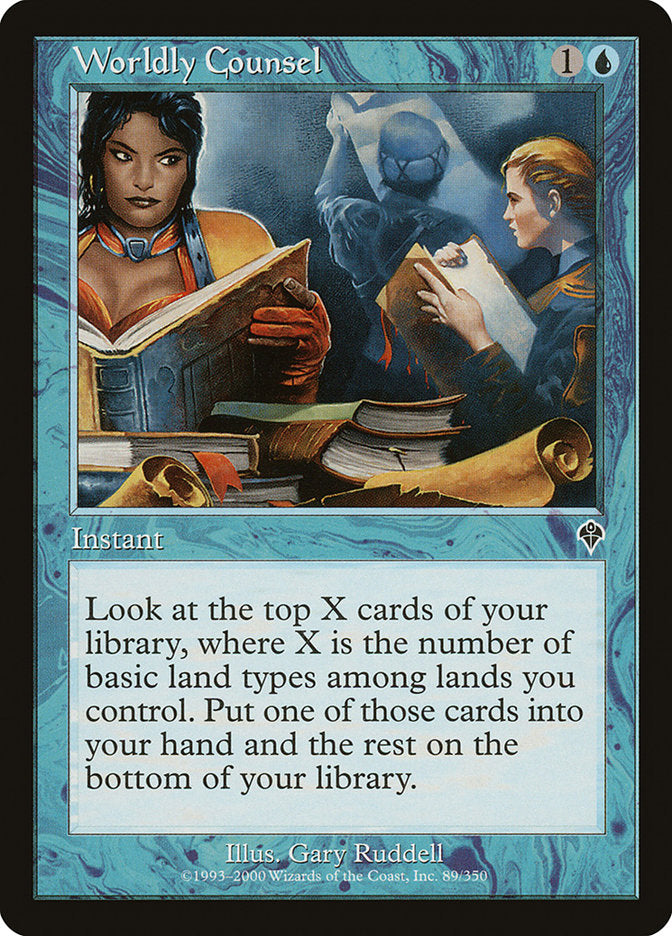 Worldly Counsel [Invasion] Foil
