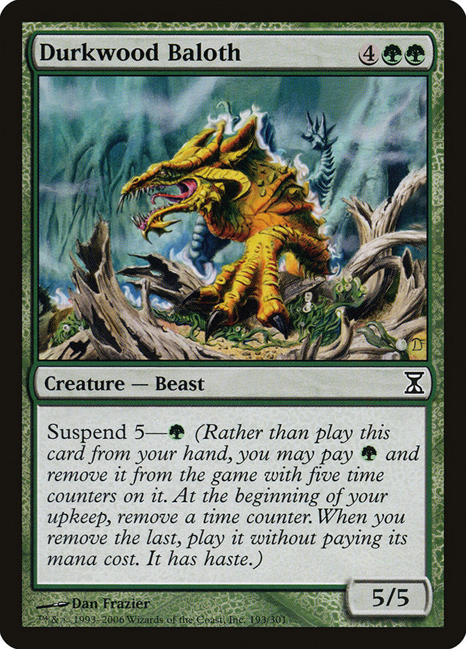 Durkwood Baloth [Time Spiral] Foil