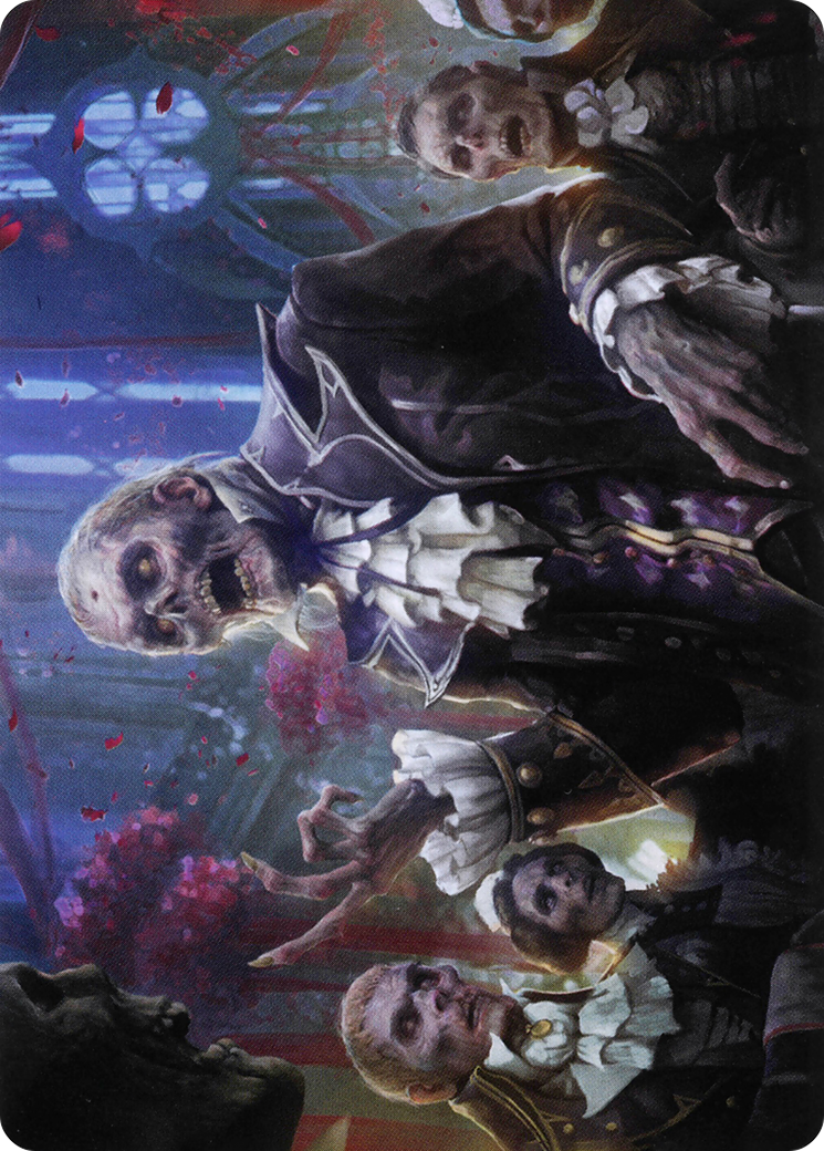 Undead Butler // Undead Butler  [Crimson Vow Art Series] (Borderless) Foil