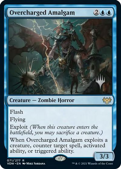 Overcharged Amalgam (Promo Pack) [Innistrad: Crimson Vow Promos] Foil