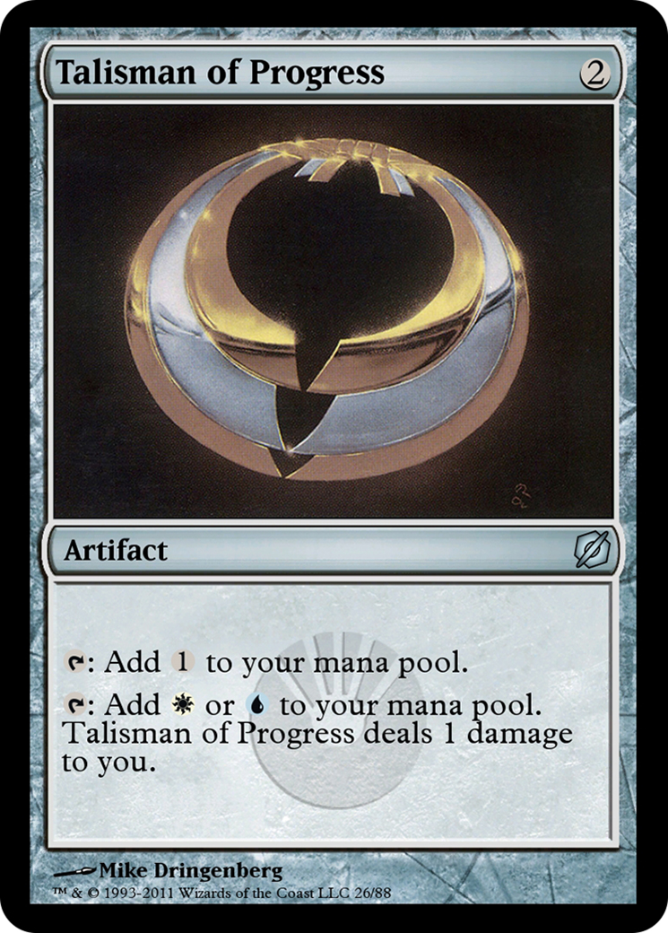 Talisman of Progress  [Duel Decks: Mirrodin Pure vs. New Phyrexia]