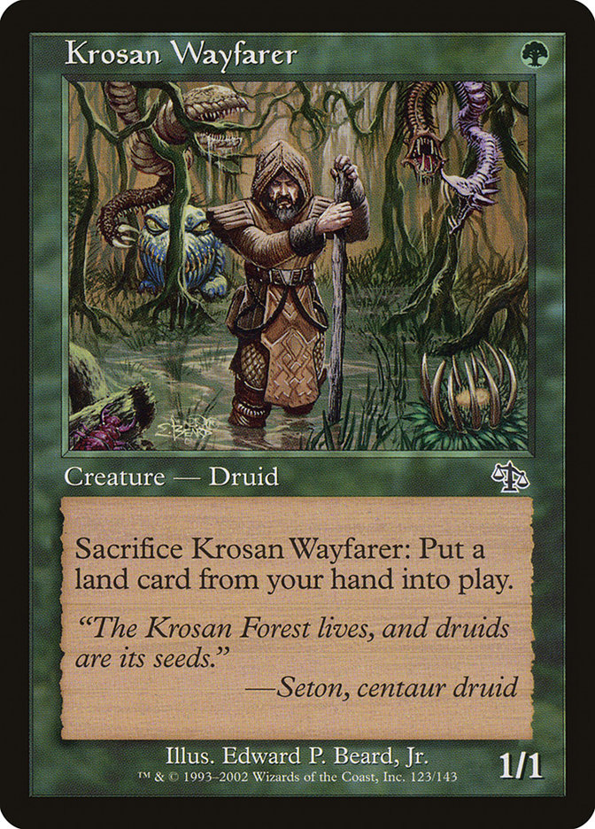 Krosan Wayfarer [Judgment] Foil