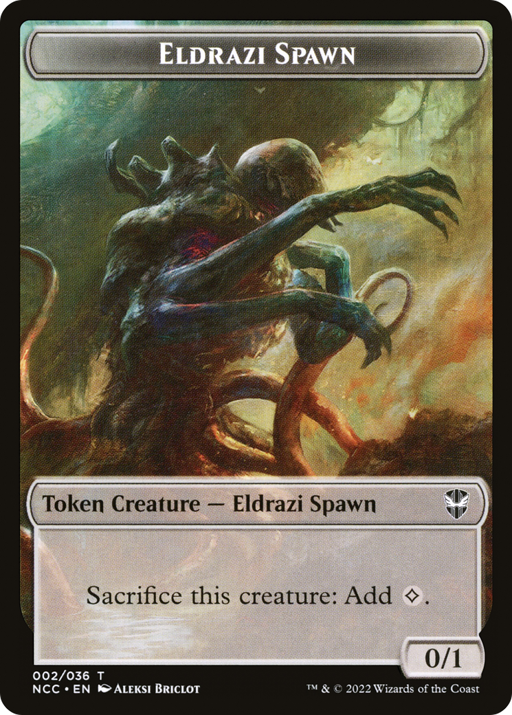 Eldrazi Spawn  [New Capenna Commander Tokens]