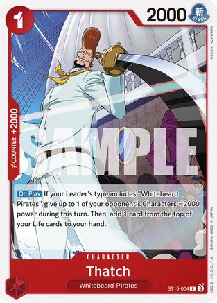 Thatch (ST15-004) - [Starter Deck 15: RED Edward.Newgate]