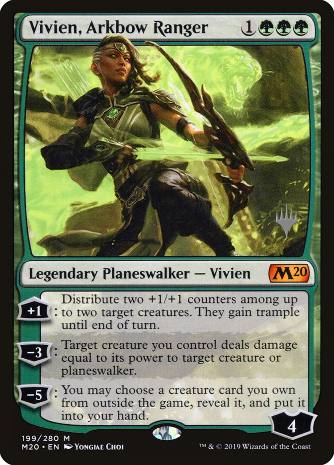 Vivien, Arkbow Ranger (Promo Pack) [Core Set 2020 Promos] Foil