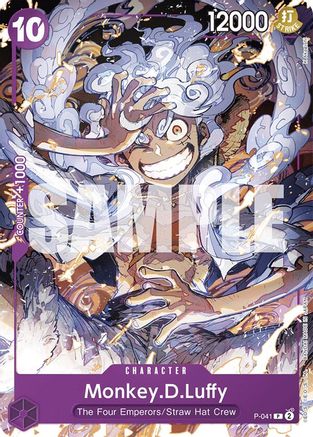 Monkey.D.Luffy (P-041) (P-041) - [Starter Deck 18: PURPLE Monkey.D.Luffy]