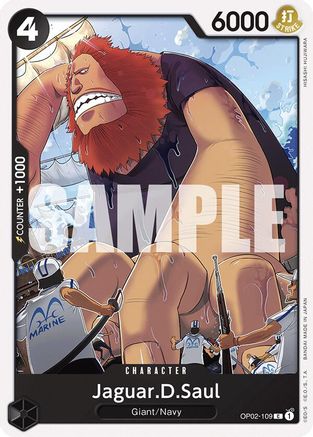Jaguar.D.Saul (OP02-109) - [Starter Deck 19: BLACK Smoker]