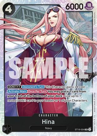 Hina (ST19-004) - [Starter Deck 19: BLACK Smoker] Foil