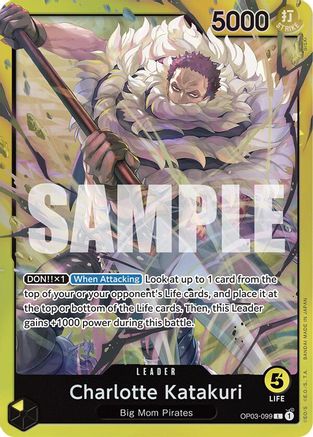 Charlotte Katakuri (OP03-099) (OP03-099) - [Starter Deck 20: YELLOW Charlotte Katakuri]