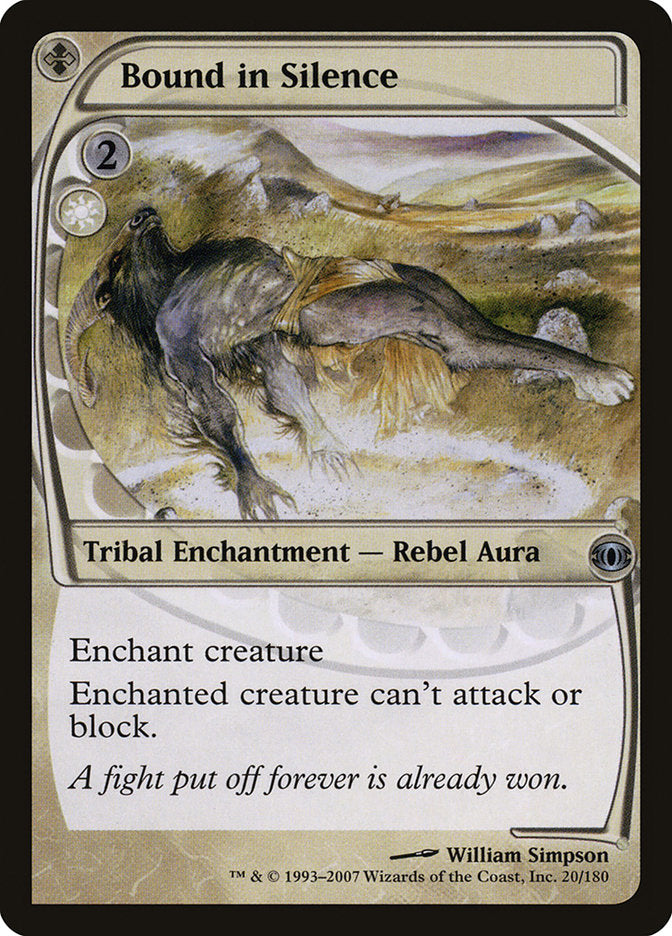 Bound in Silence [Future Sight] Foil