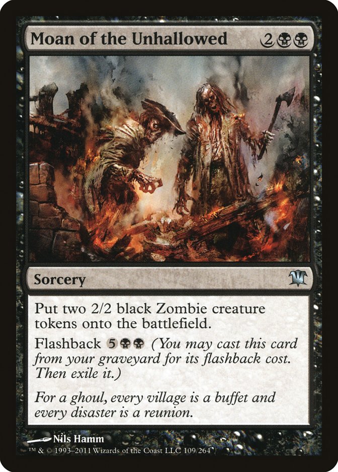 Moan of the Unhallowed [Innistrad] Foil