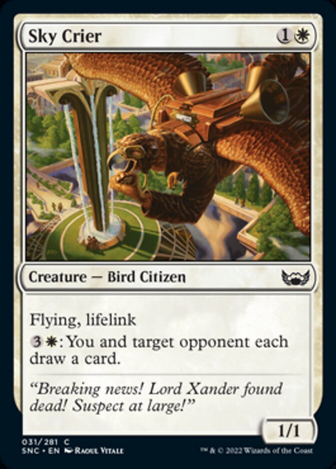 Sky Crier [Streets of New Capenna] Foil