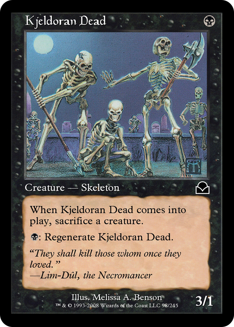 Kjeldoran Dead  [Masters Edition II] Foil