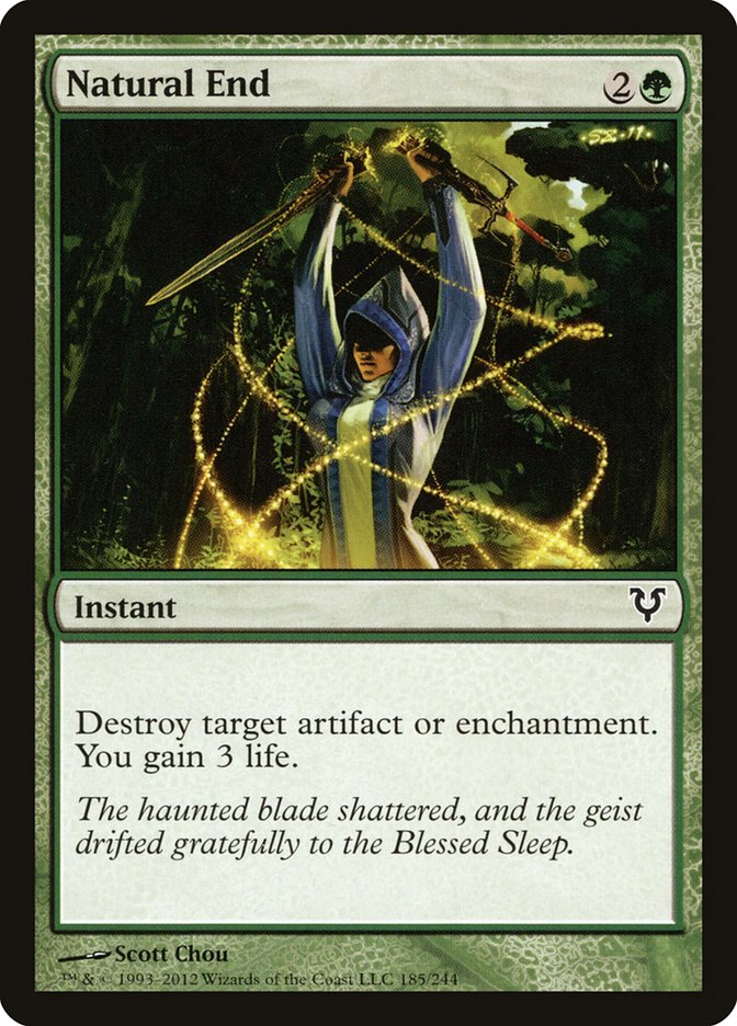 Natural End [Avacyn Restored] Foil