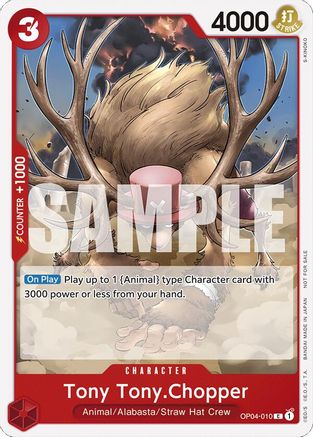 Tony Tony.Chopper (Tournament Pack 2024 Oct.-Dec.) (OP04-010) - [One Piece Promotion Cards]
