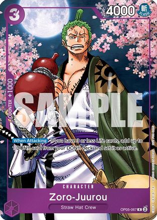 Zoro-Juurou (Event Pack Vol. 5) (OP05-067) - [One Piece Promotion Cards] Foil