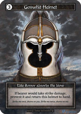 Goswhit Helmet (Foil)  - Arthurian Legends Foil