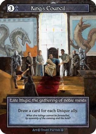 King's Council (Foil)  - Arthurian Legends Foil