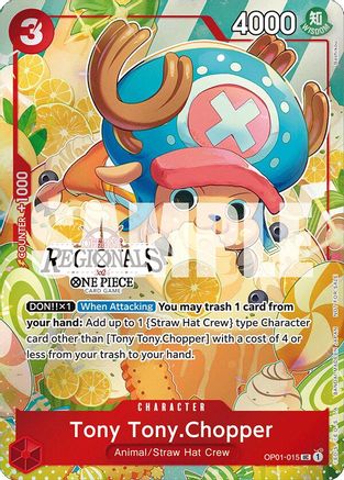 Tony Tony.Chopper (Offline Regional 2024 Vol. 3) (OP01-015) - [One Piece Promotion Cards]