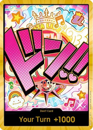 DON!! Card (Uta) (Gold) - [Premium Booster -The Best-] Foil