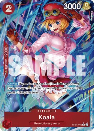 Koala (Alternate Art) (OP05-006) - [Premium Booster -The Best-] Foil