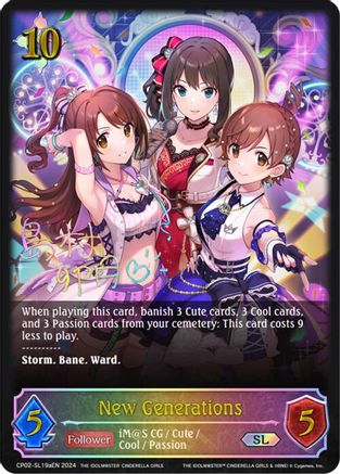 New Generations (a) (SL)