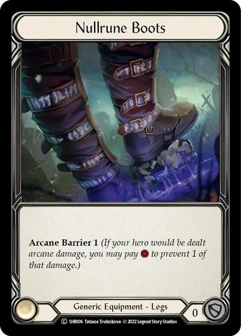 Nullrune Boots [1HB006] (History Pack 1 Bravo Blitz Deck)