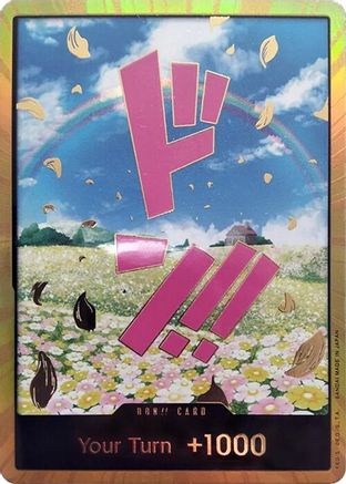 DON!! Card (Rebecca) (Gold) - [Premium Booster -The Best-] Foil