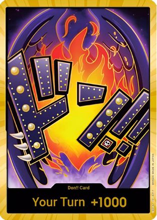 DON!! Card (King) (Gold) - [Premium Booster -The Best-] Foil