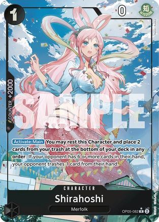 Shirahoshi (OP05-082) (Full Art) (OP05-082) - [Premium Booster -The Best-] Foil