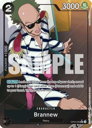 Brannew (Full Art) (OP03-089) - [Premium Booster -The Best-] Foil