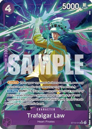 Trafalgar Law (ST10-010) (Alternate Art) (ST10-010) - [Premium Booster -The Best-] Foil