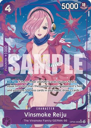 Vinsmoke Reiju (OP06-069) (Alternate Art) (OP06-069) - [Premium Booster -The Best-] Foil