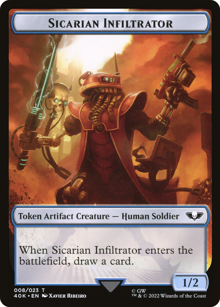 Sicarian Infiltrator  [Warhammer 40,000 Tokens]