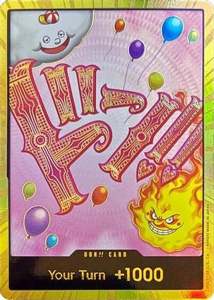 DON!! Card (Big Mom) (Gold) - [Premium Booster -The Best-] Foil