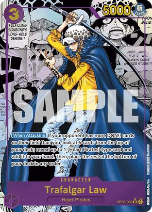 Trafalgar Law (OP05-069) (Manga) (OP05-069) - [Premium Booster -The Best-] Foil