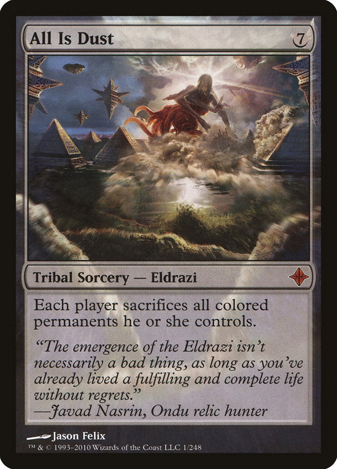 All Is Dust [Rise of the Eldrazi] Foil