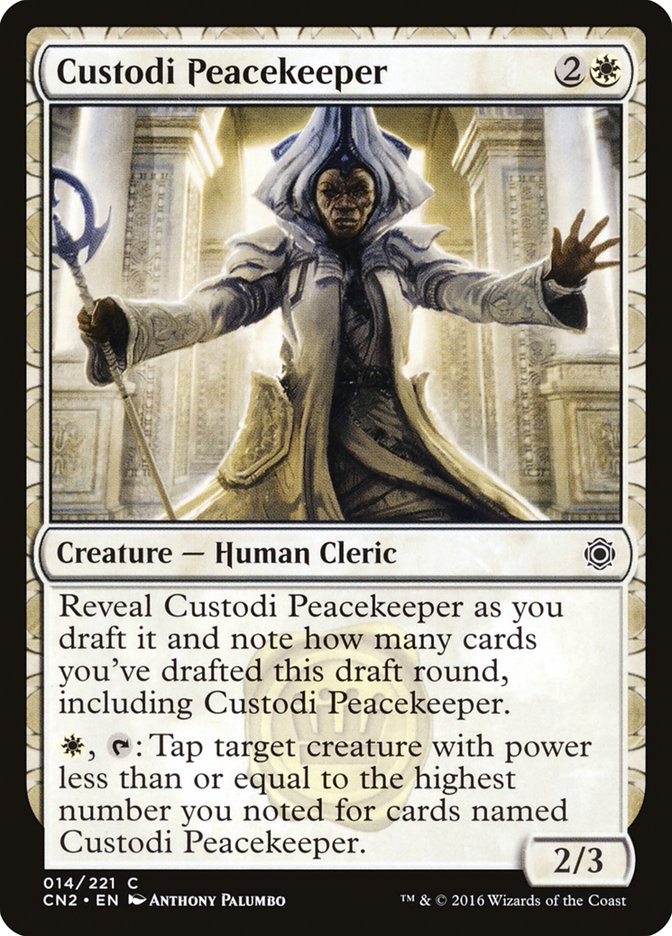 Custodi Peacekeeper [Conspiracy: Take the Crown] Foil